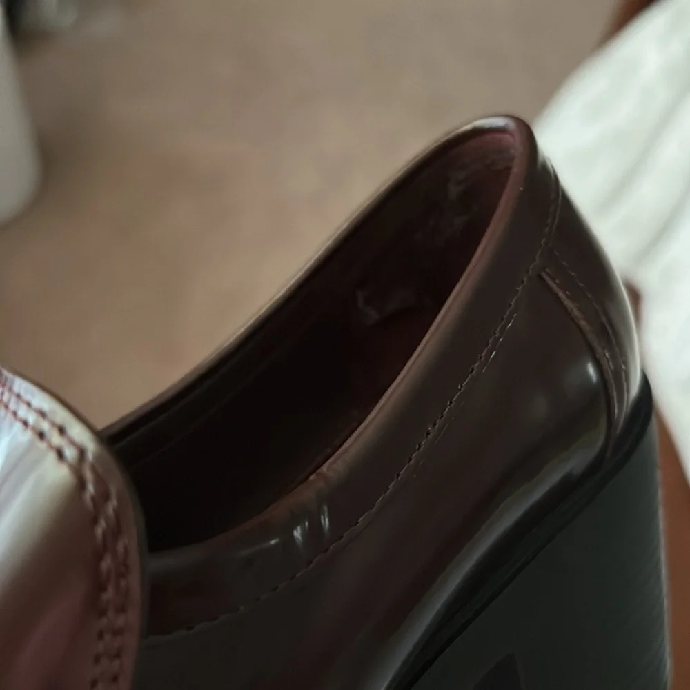 Tory Burch Heeled Lug Loafer - Plum Size 7